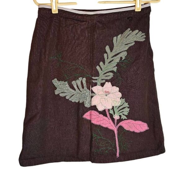 Ted Baker Embroidered A Line Skirt - Picture 1 of 9